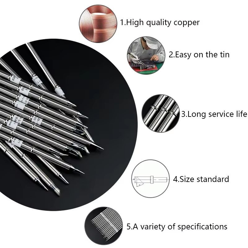 T12 Soldering Solder Iron Tips - T12 Soldering Station Oled ulasan dan harga