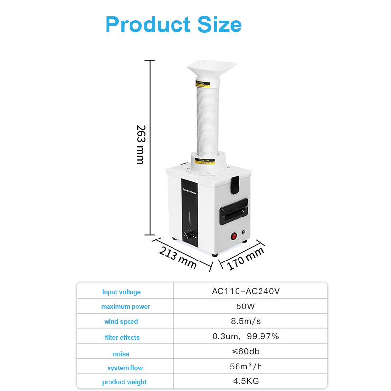 Laser Smoke Purifier Fume Extr - Laser Soldering Machine Handheld ulasan dan harga