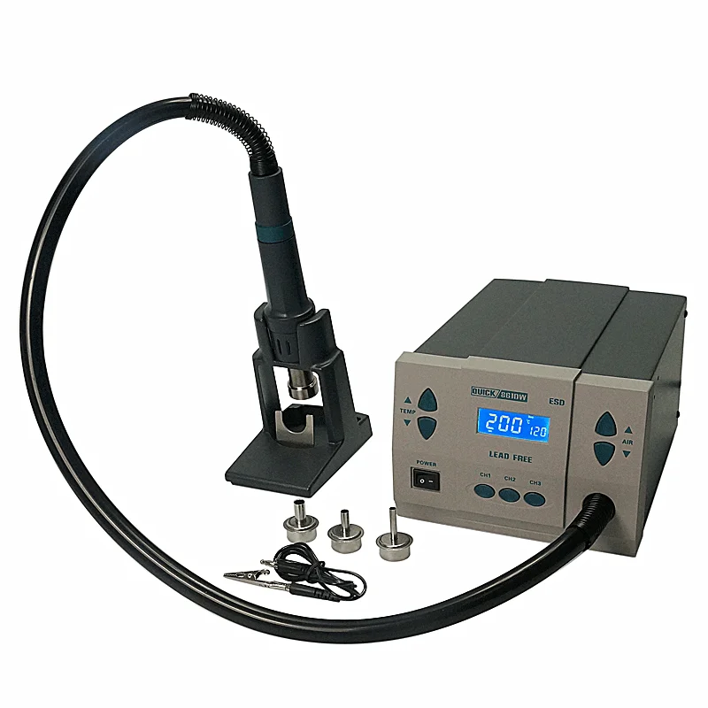 Original 1000W    QUICK 861DW  - Hot Air Rework Station 861Dw ulasan dan harga