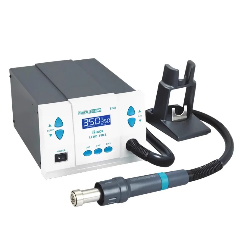Quick 100% Original Hot Air    - Hot Air Rework Station 861Dw ulasan dan harga