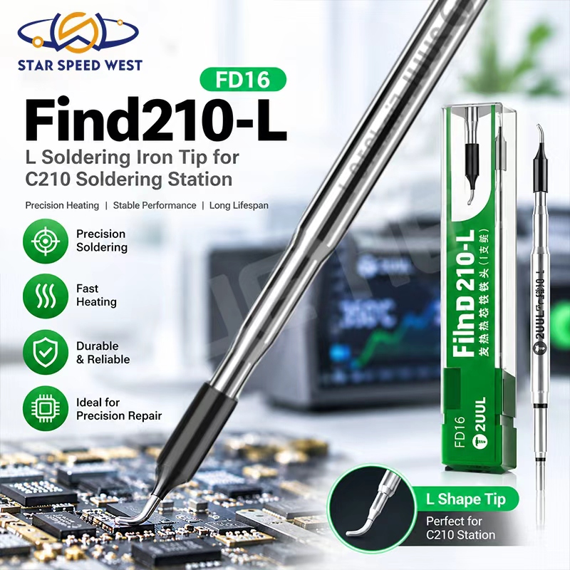 2UUL FD16 Find210-L Soldering  - C210 Precision Soldering Station ulasan dan harga